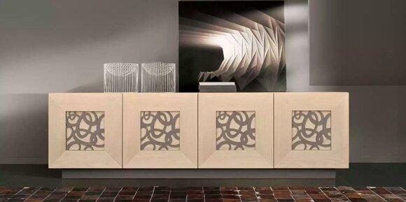 Sideboard luxury design furniture wood designer living room new