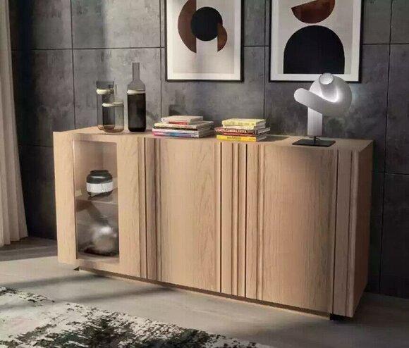 Brown sideboard luxury chest of drawers modern cabinet wood furniture sideboard