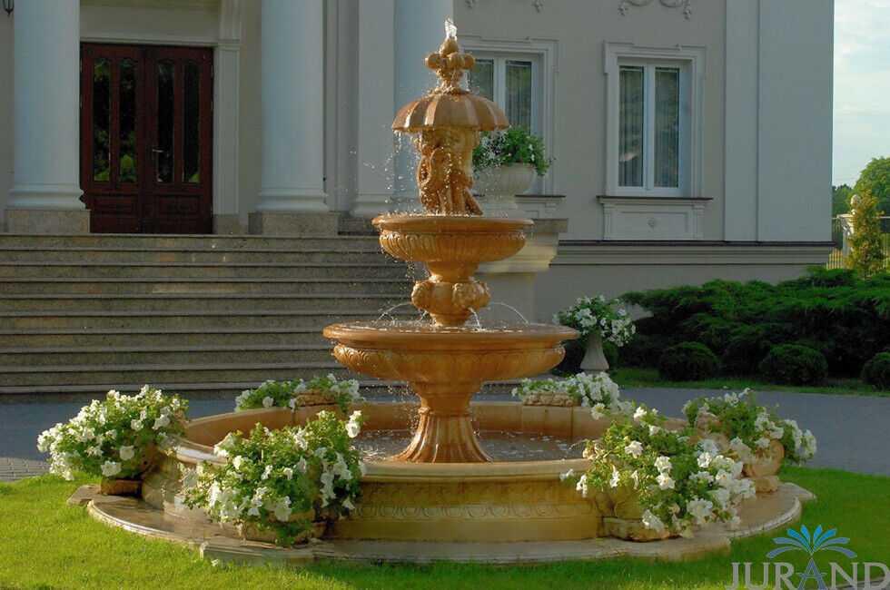 Fountain Fountain Fontaine Fountain Water Feature Roman Garden Decoration New 1086