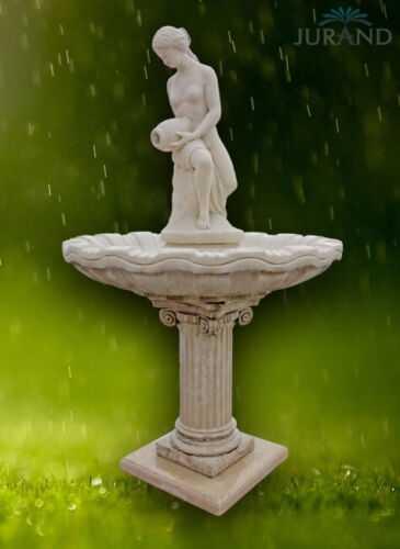 Fountain ornamental fountain garden decoration fountain Vila 203 cm cast stone
