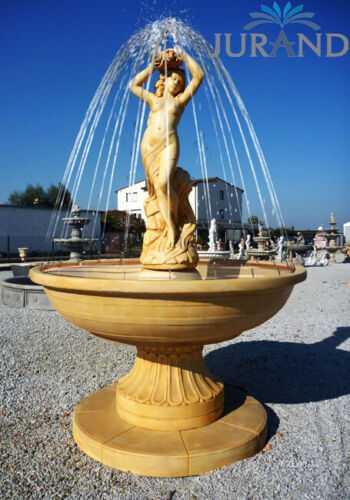 Fountain Fountain Fontaine Fountain Water Feature Roman Garden Decoration New 1062