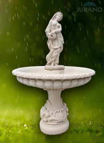 Fountain fountain decorative fountain garden decorative fountain Aracena 114 cm cast stone