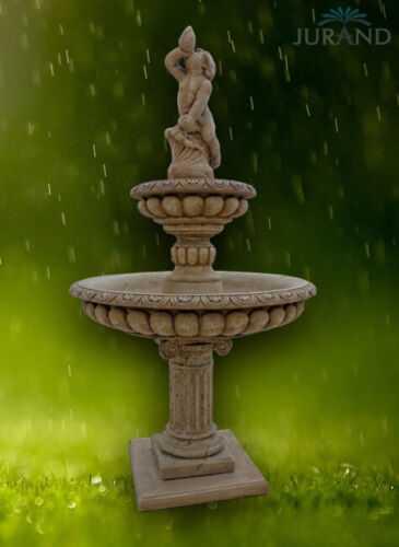 Fountain Fountain Fontaine Fountain Water Feature Roman Garden Decoration New 1073