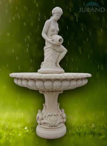 Fountain fountain decorative fountain garden decorative fountain Nambroca 180 cm cast stone
