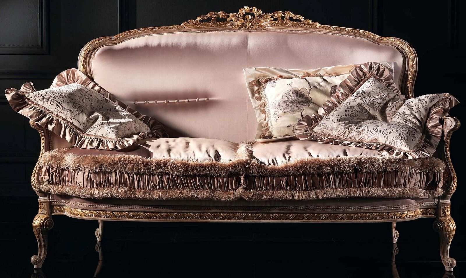 Design upholstery textile sofas couches luxury sofa 2 seater furniture couch furnishings