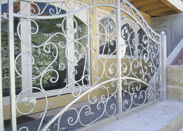 Electric automatic swing gates handmade custom-made swing gate model #035