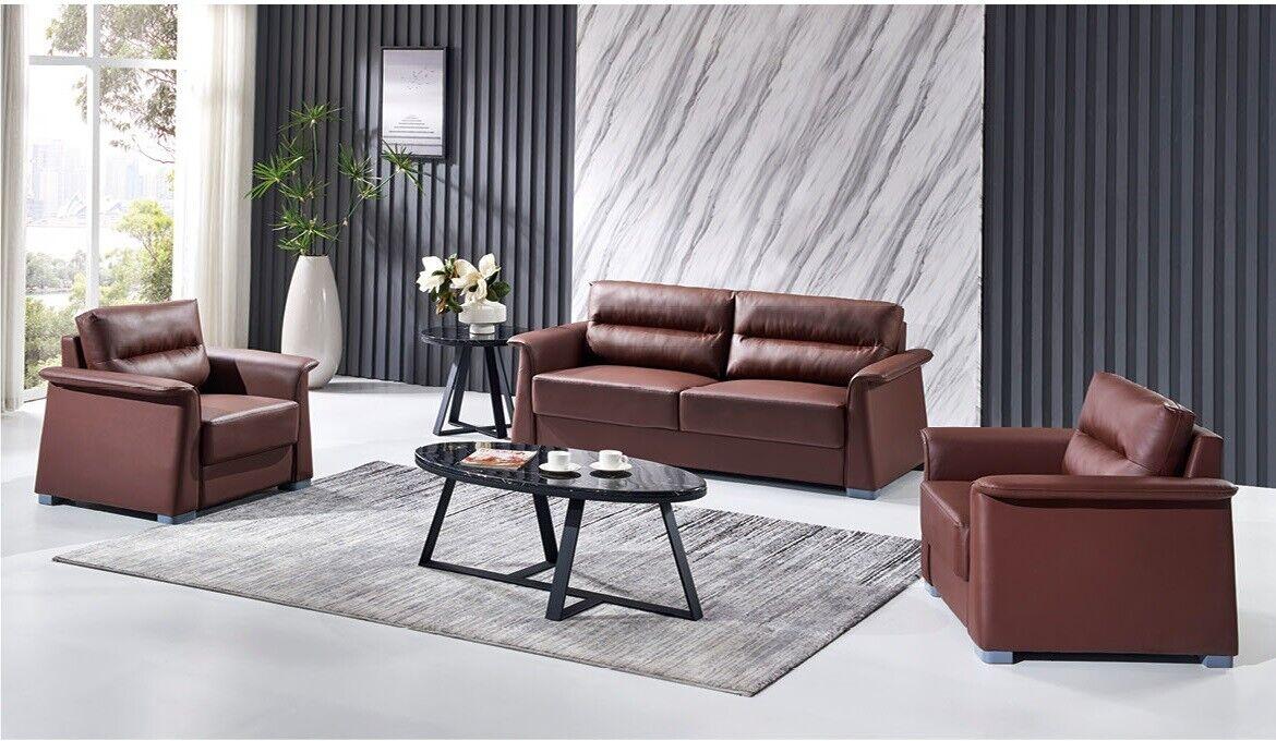 Sofa couch upholstery leather couch upholstery set 3+1+1 seater office furniture set