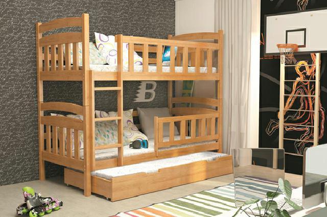 DOUBLE BUNK BED BUNK BED DOUBLE BUNK BED KACPER 4