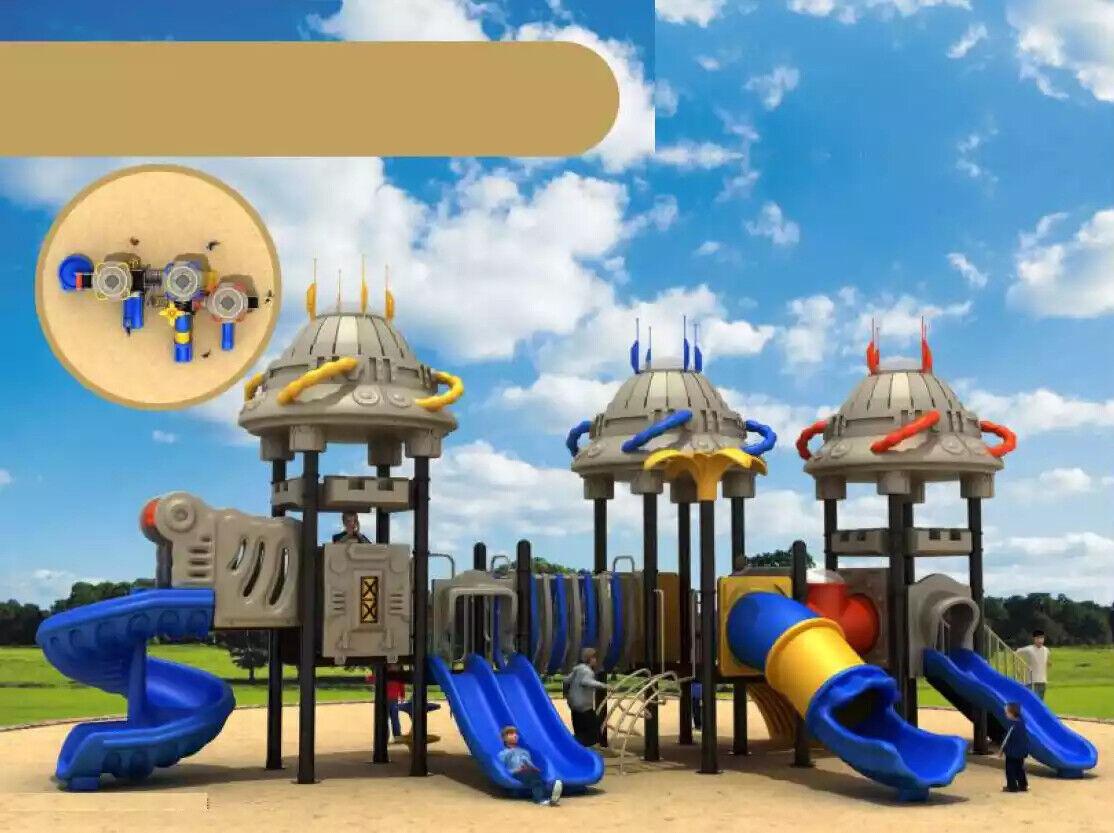 Play tower with slide Climbing wall Playground Play climbing areas