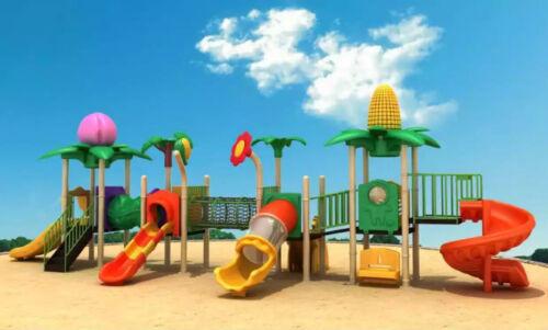 Children\'s area Slides Garden plastic playground Colourful tower playgrounds