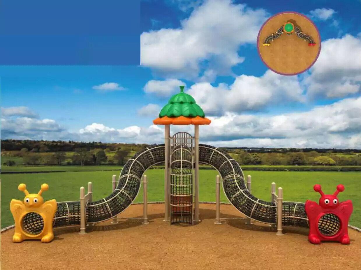 Rope platform labyrinth sports complex for children outdoor entertainment