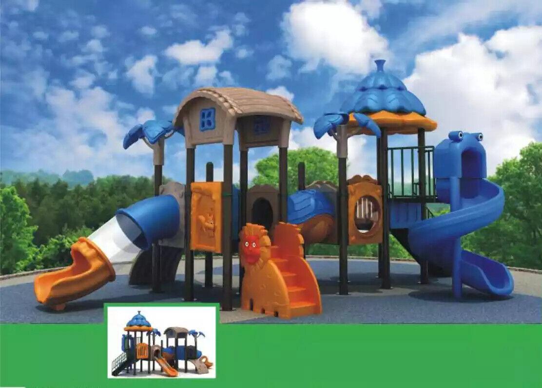 Garden play tower with slide Playgrounds Children\'s playground Jungle type