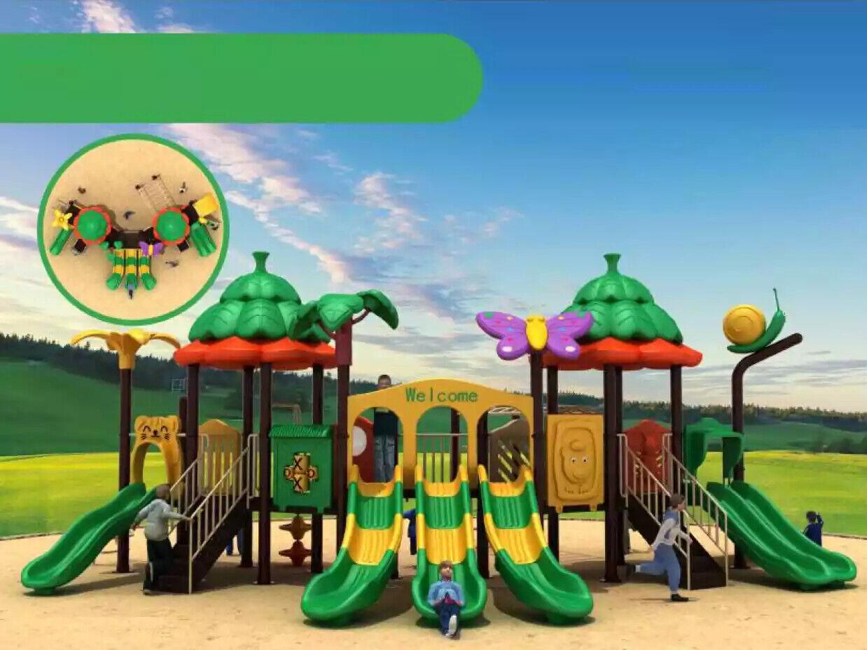 Children\'s playground Play equipment House system Customised playgrounds New