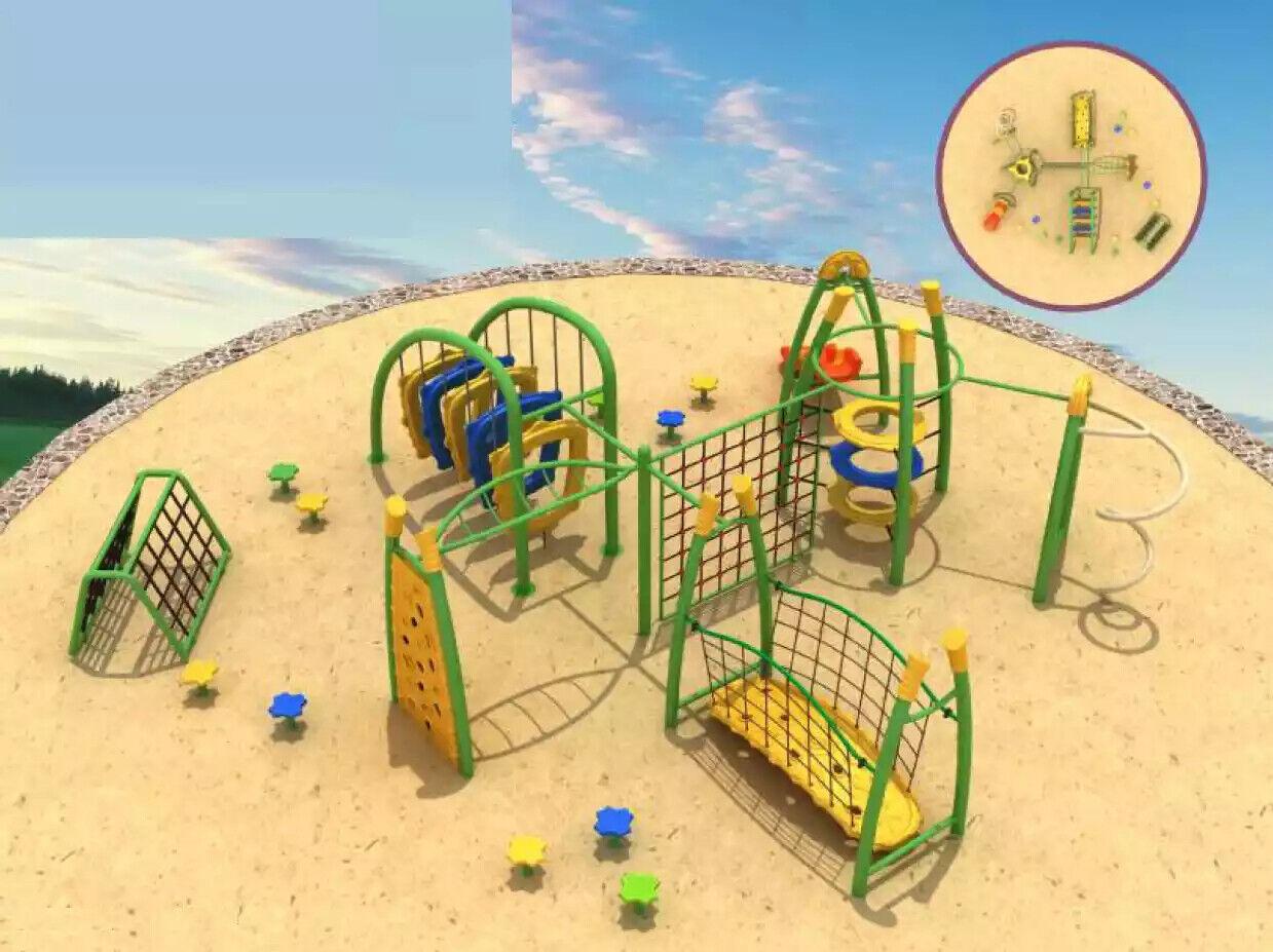 Multi-combination obstacle course for children Sports Playground Outdoor