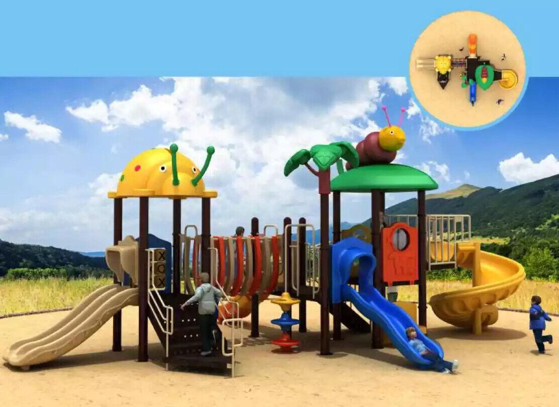 Plastic playhouse outdoor playground large children\'s playground tower