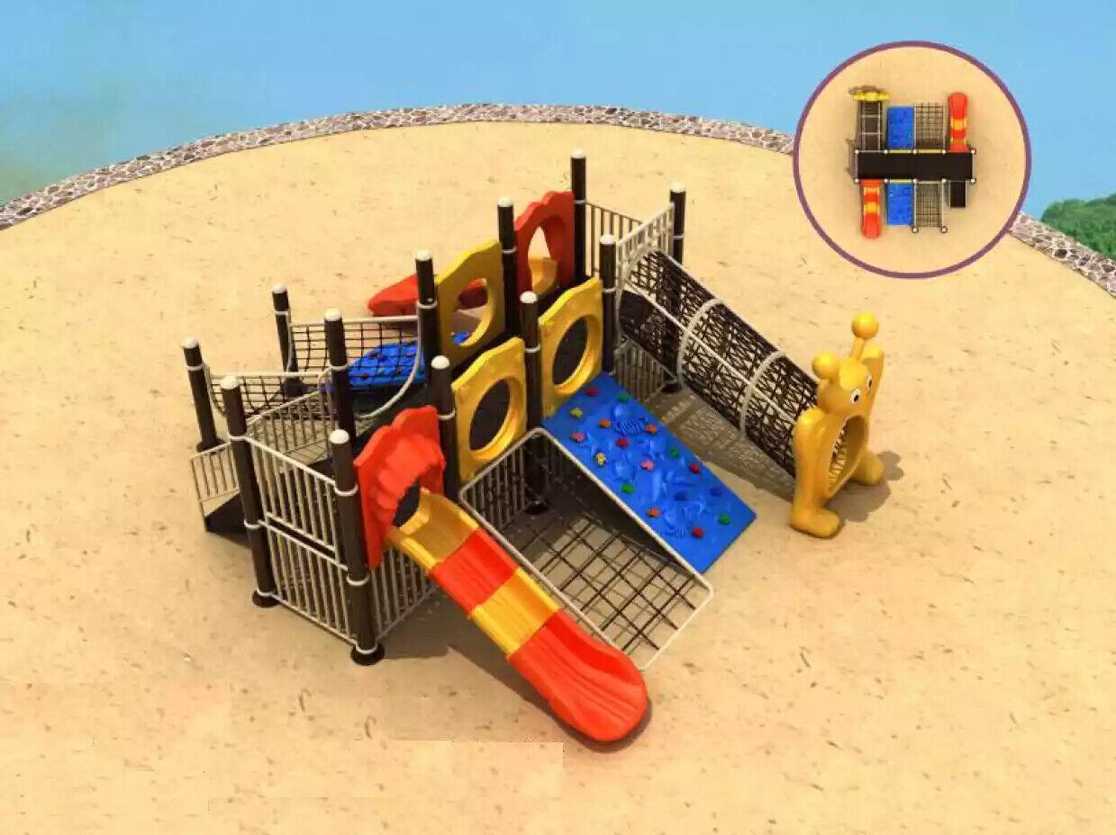 Play tower with slides Activities Playhouse Garden Playground