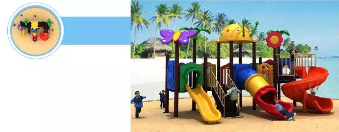 Play tower with slide Climbing tower Wooden tower Playhouse Playground New