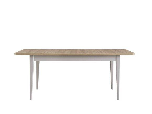 Dining table Extendable table Dining room table Wood Grey Dining room table