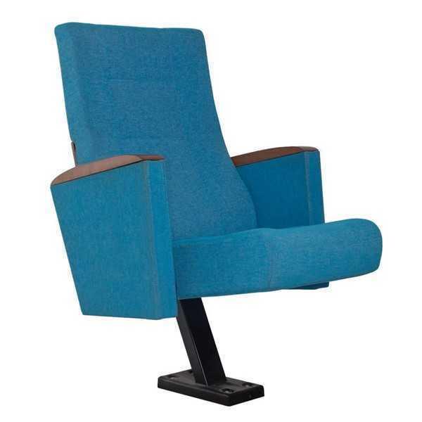 Cinema armchair theater chair upholstered chairs base with fixed mounting armchair