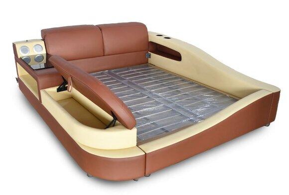 Multifunction bed luxury hotel double bed beds design furniture 180x200