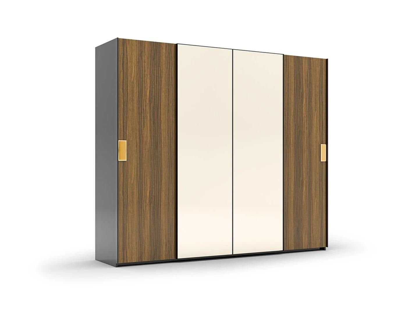 Wardrobe Luxury New Bedroom Modern Cabinet Wood Furniture Design