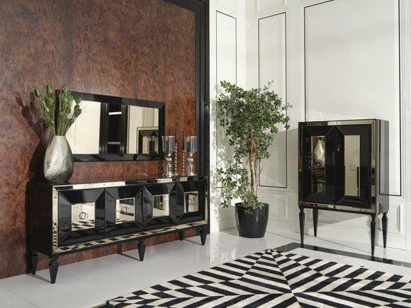 Complete sideboard mirror bar cabinet black wood sideboard cabinet