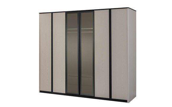 Cabinet Wardrobe Wardrobe Modern Wooden Cabinet Gray