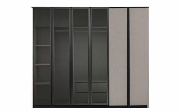 Wooden Cabinet Cupboard Wardrobe Wardrobe Modern Gray