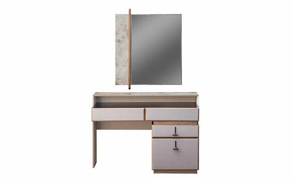 Dressing table dressing table make-up console mirror console table grey