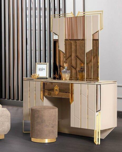 Dressing table mirror dressing table dressing console console table beige