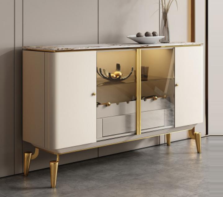 Designer chest of drawers sideboard cabinet living room shelf luxury