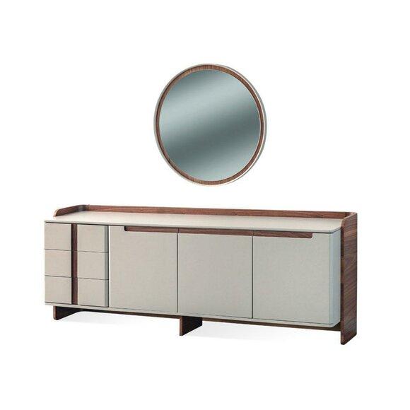 Modern sideboard designer living room sideboard luxurious cabinet 2 pieces