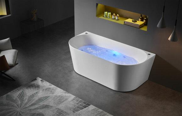 Relax Tub Home Spa Indoor Bathtub Whirlpool White
