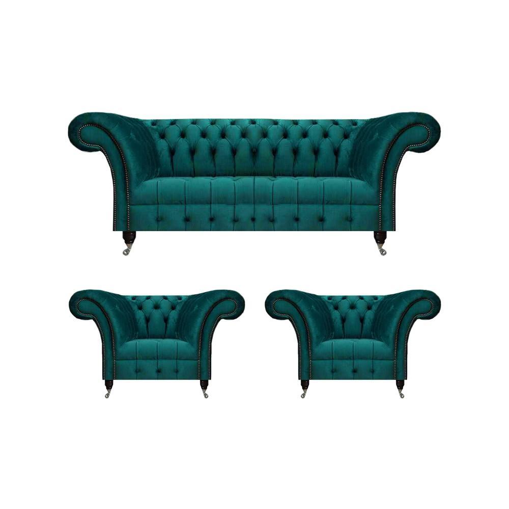 Design modern sofa set sofa set living room 3-piece Chesterfield