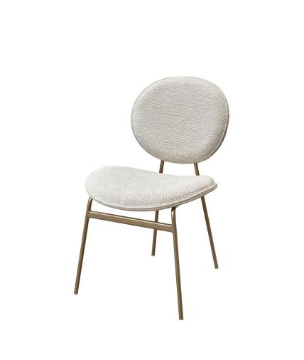 Modern upholstered dining room chairs designer kitchen chairs 6x armchairs set