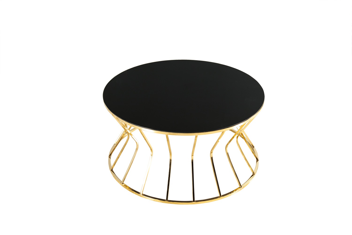 Modern sofa table coffee table coffee table side table gold table glass
