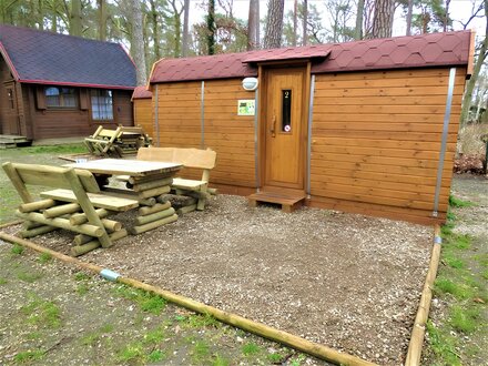 Camping house holiday home tiny prefab house wooden house 230x480cm barrel house
