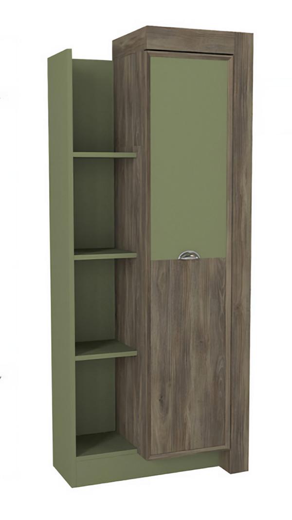 Bookshelf Comfortable Youth Room Children\'s Furniture Green Modern Furniture
