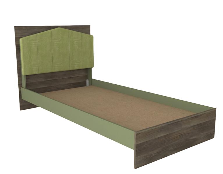 Bed Youth Room Children\'s Bed Green Comfortable Beds Furniture 100x200 Children\'s Room