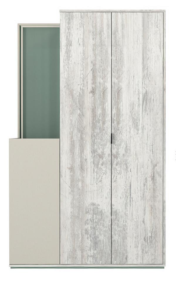 Wardrobe children\'s room modern furniture wood luxury design gray cabinet cabinets