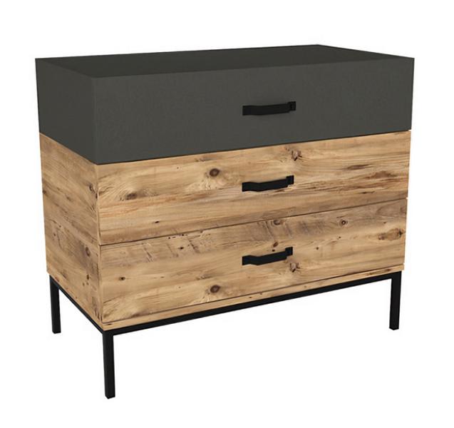 Children\'s furniture chests Stylish brown modern furniture youth room wooden sideboard