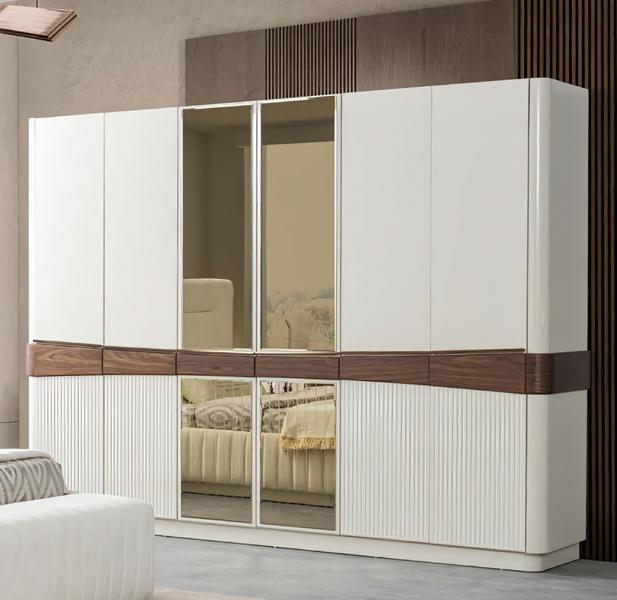 Wardrobe bedroom cabinets 6-door wardrobe furniture bedroom cabinet