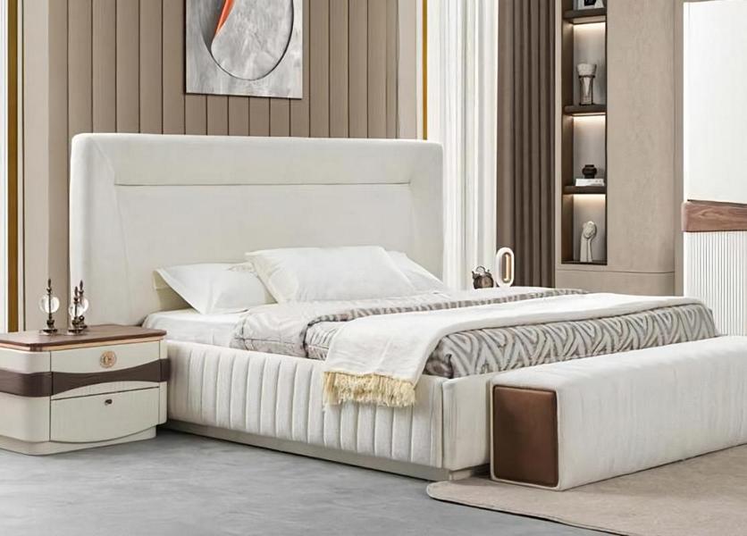 Bed bedroom furniture upholstered beds double bed furniture 160x200