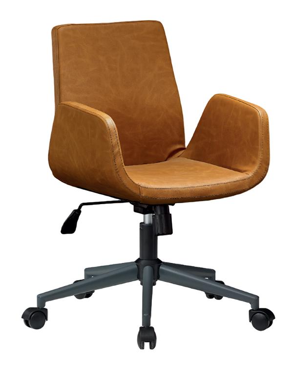 Chair Office Study Leather Upholstered Swivel Computer Chairs Conference