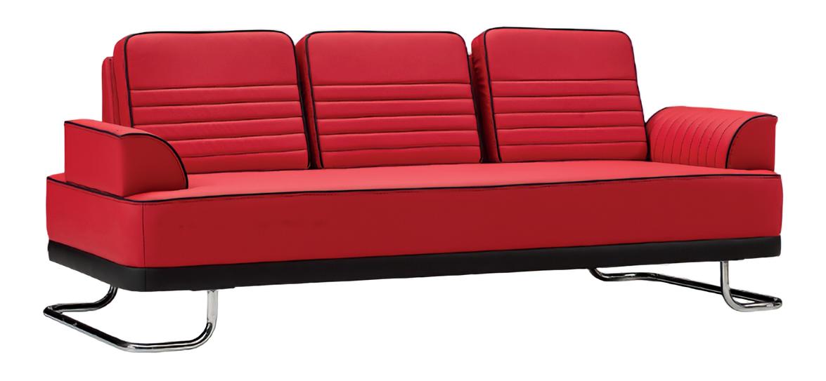Sofa 3-seater, three-seater upholstered bench, upholstered sofa, living room couch.