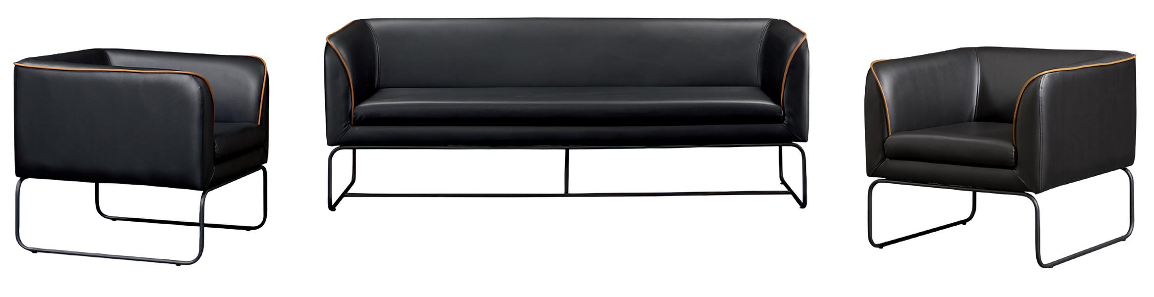 Luxury sofa set chair set sofas 3 1 1 seater modern leather solid color new