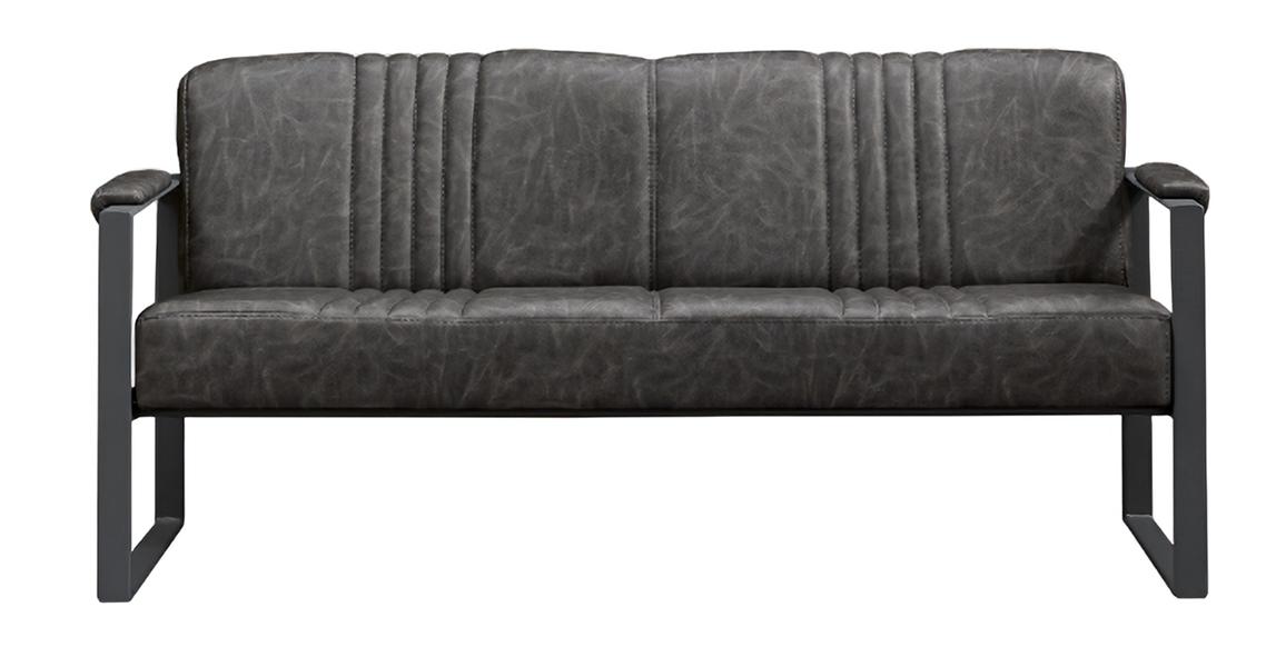 3-Seater Sofa Living Room Upholstered Luxury Furniture Leather Sofa Couch Modern New