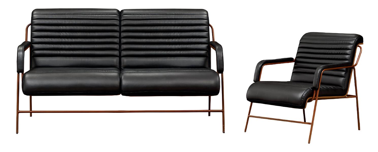 Sofa 3-seater armchair upholstery luxury living room aesthetics elegance 2-piece excellence