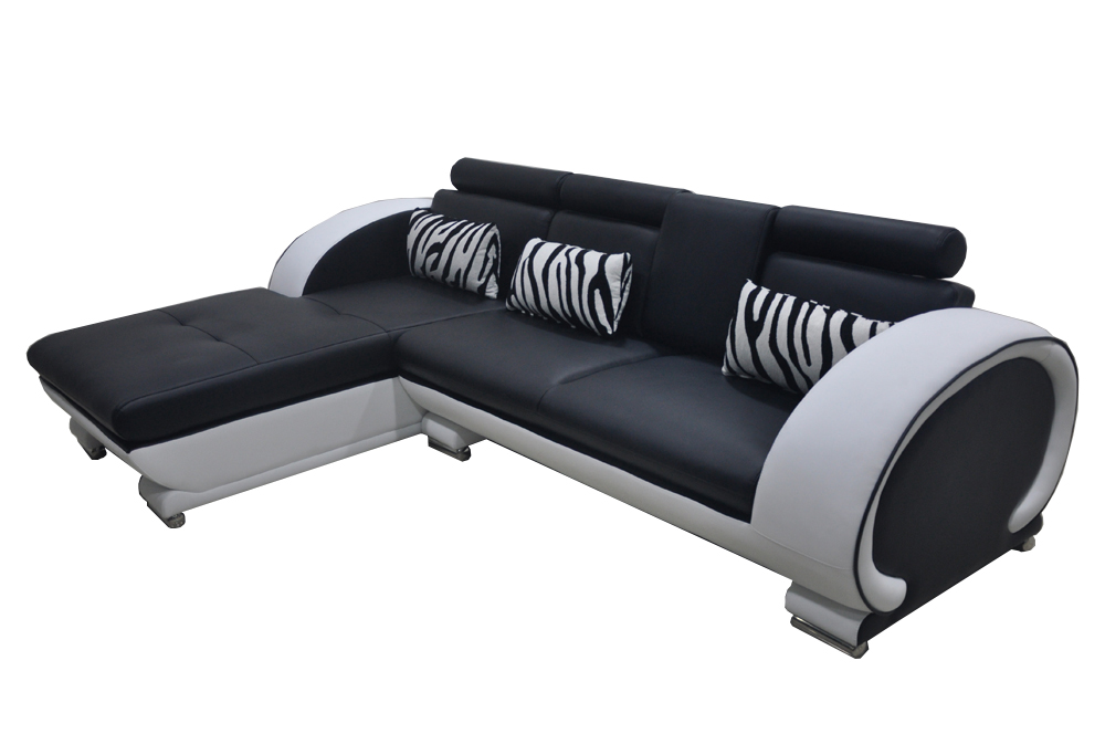 Corner Sofa Leather + USB Corner Set Living Room Corner Landscape L Shape Upholstery New Design