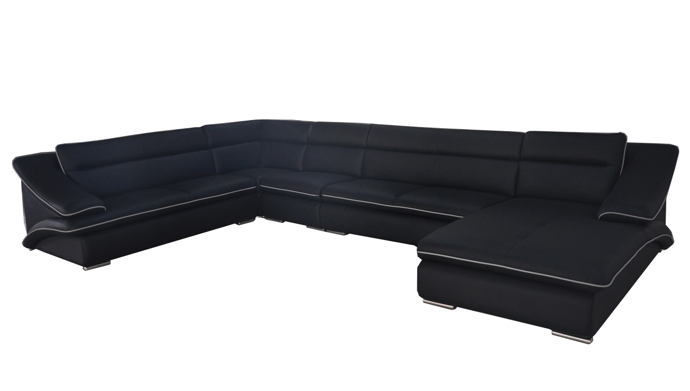 Sofa sectional sofa design upholstered corner couch corner set couch U-form living area + USB